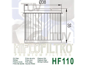 Ölfilter Hiflo HF110 für Honda NSF 250 R RW
