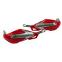 Protège-mains Arrow Integral Handguards Aluminium Integral rouge