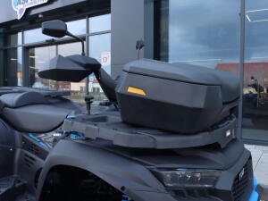 Frontbox für CF Moto CForce 90L ATV Stauraum mit Schloss & Halterung oval