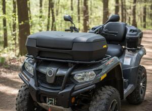 CF Moto for CForce ATV Front Cargo Box 90L Lockable with round Mount Kit