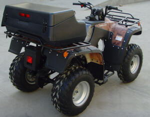 ATV Koffer Cargo Box Topcase für CF Moto CForce ovale Halterung