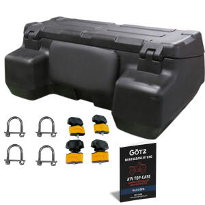 ATV Koffer Cargo Box Topcase für CF Moto CForce ovale Halterung