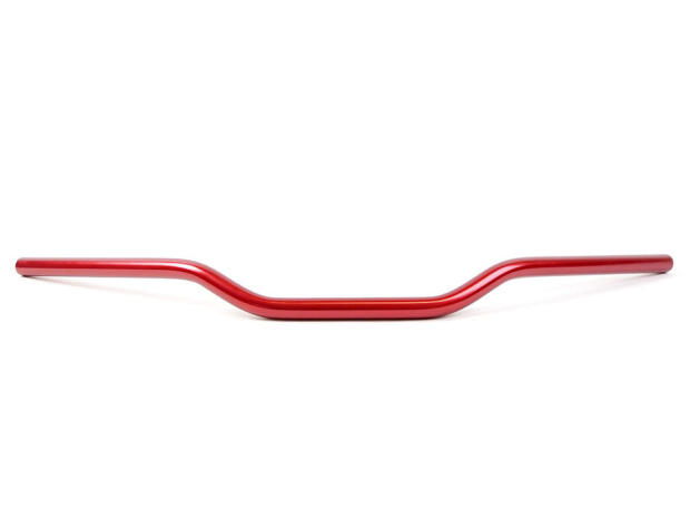 Superbike alu handlebar, red for Yamaha YFM 350 R with ABE