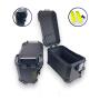 Seitenkoffer Set schwarz 46+43 L für BMW F 750 & 800 & 850 & 900 GS Adventure Cut Out