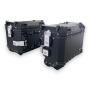 Side Case Set 46 l & Rack black for BMW F 750-900 GS Adventure Aluminium