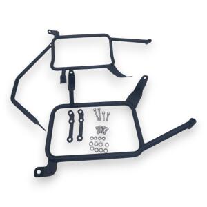 Alukofferset & Träger schwarz für BMW F 750-900 GS 45L & 46L/43L Cutout