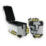 Seitenkoffer Set 6 + 43L Silber für BMW F 750 & 800 & 850 & 900 GS Adventure Cutout