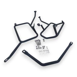 Alukofferset & Träger Schwarz für BMW G 310 R 22L & 46L Top & Seitenkoffer Cutout