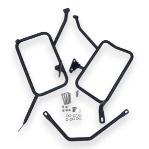 Alu Case Set & rack Black for BMW G 310 R 35L & 46L Top & Sidecases Cutout