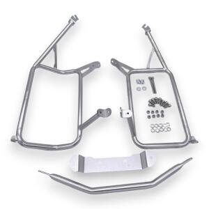 Alukoffersystem silber für Harley Davidson Pan America 35L & 46L & Träger Cutout