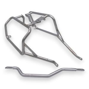 Alukoffersystem Silber für Suzuki DL 650 22L & 46L Top & Seitenkoffer Cutout