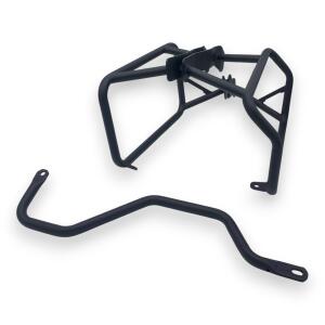 Seitenkoffersystem Alu 46 L schwarz für KTM 1050-1290 Adventure & Träger Cutout