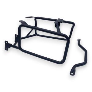 Side Case set alu & Rack for Honda X-ADV 750 black 46l Cutout