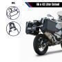 Side Case set alu & Rack for Honda X-ADV 750 black 46l Cutout