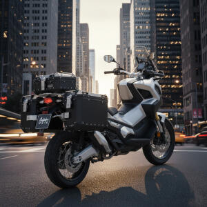 Case set & Rack black for Honda X-ADV 750 22+46L Top...