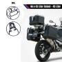 Case set & Rack black for Honda X-ADV 750 45+46L Top & Side case Cutout