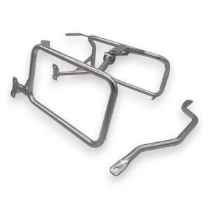 Case set & Rack silver for Honda X-ADV 750 35+46L Top & Side case Cutout