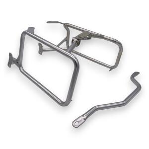 Case set & Rack silver for Honda X-ADV 750 45+46L Top & Side case Cutout