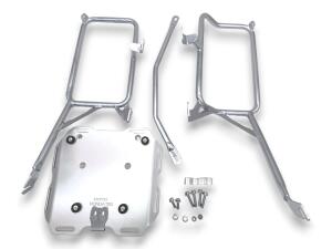 Seitenkoffersystem Alu 46L silber für Honda CRF1100 AfricaTwin & Träger Cutout