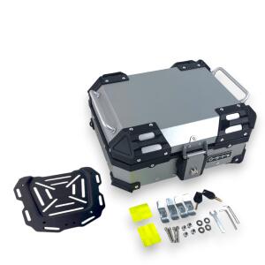 Koffersystem silber Alu für Honda CRF 1100 AfricaTwin 22L & 46L Cutout