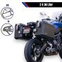 Seitenkofferset & Träger Schwarz für BMW R 1300 GS L 2 X 36 L Koffer