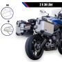 Seitenkofferset & Träger Silber für BMW R 1300 GS L 2 X 36 L Koffer