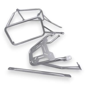 Alukofferset & Träger Silber für Yamaha GT 900 - 35L & 2x36L Top & Seitenkoffer