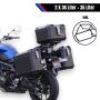 Pannier Box Set & rack for Kawasaki Versys 650 35 L 2 X 36 L
