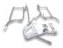 Seitenkofferset alu & Träger Silver für Honda NX 400 2 X 36 Liter