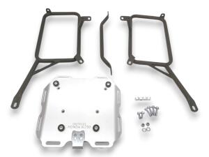 Alukofferset & Träger Schwarz für Honda XL 750 35L & 2X46L Top & Seitenkoffer