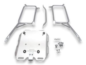Alukofferset & Träger Silber für Honda XL 750 22L & 2X46L Top & Seitenkoffer