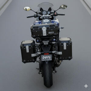 Pannier Box Set & rack for Honda NC 750 X 22 L 2 X 36 L