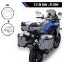 Pannier Box Set & rack for Honda NC 750 X 22 L 2 X 36 L