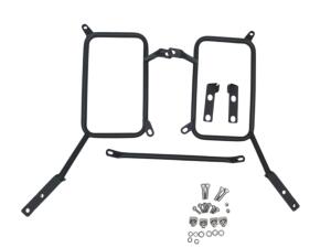 Alukofferset & Träger Schwarz für Honda NT 1100 45L & 2x46L Top & Seitenkoffer