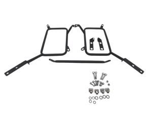 Alukofferset & Träger Schwarz für Honda NT 1100 55L & 2x46L Top & Seitenkoffer