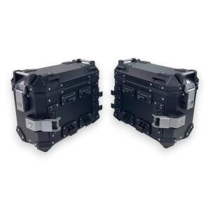 Alukofferset & Träger Schwarz für Honda NT 1100 45L & 2x36L Top & Seitenkoffer