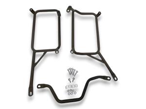 Alukoffersystem Schwarz für Benelli TRK 502 22L & 46L Cutout