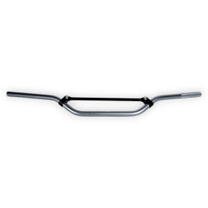 Motocross alu handlebars, high for Kawasaki KSV 700 V-Force in titanium with ABE