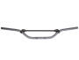 Motocross alu handlebars, high for Polaris Trail Boss 330 in titanium with ABE