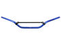 Handlebar aluminum blue 22mm high for Yamaha DT 125 RE, X