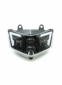 Scheinwerfer LED für Kawasaki KMX KLR KLX KLE ZZR KDX/SUZUKI RMZ DRZ Universal B-Ware