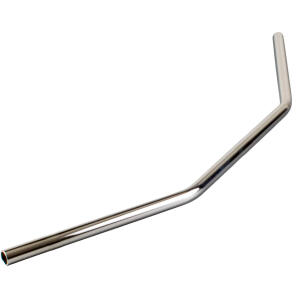 Steel Handlebar Dragbar medium chrom 1“ 25,4mm for Harley Davidson 1750 Road King