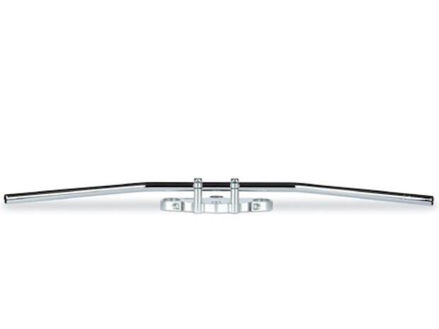 Stahllenker Dragbar medium chrom 1“ 25,4mm für Suzuki VL 1500 Intruder C1500 mit ABE