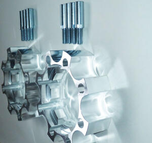 Spurverbreiterungen 100mm Lochkreis hinten z.B. SMC, Barossa, Kreidler, SEIKEL, Explorer, Rex, Yamaha YFS 200 Blaster B-Ware