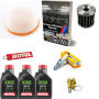 Racing Wartungskit für Suzuki DRZ 400 DR-Z 400 SM & Stainless steel micron oil filter