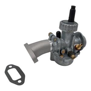 Vergaser 19mm Bing Nachbau für Zündapp GTS KS CS C 50 & Ansaugstutzen & Tuning & Anleitung