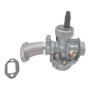 Vergaser 19mm Bing Nachbau für Zündapp GTS KS CS C 50 & Ansaugstutzen & Tuning & Anleitung