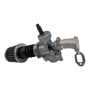 Vergaser 19mm Bing Nachbau für Zündapp GTS KS CS C 50 & Luftfilter & Ansaugstutzen & Tuning & Anleitung