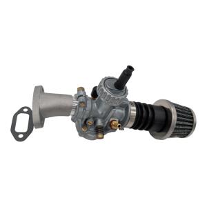 Vergaser 19mm Bing Nachbau für Zündapp GTS KS CS C 50 & Luftfilter & Ansaugstutzen & Tuning & Anleitung