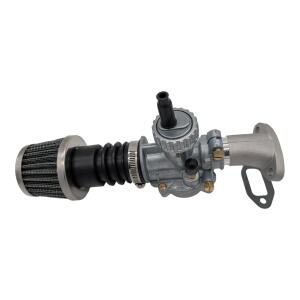 Vergaser 19mm Bing Nachbau für Zündapp GTS KS CS C 50 Düsenset Luftfilter Ansaugstutzen Tuning Anleitung